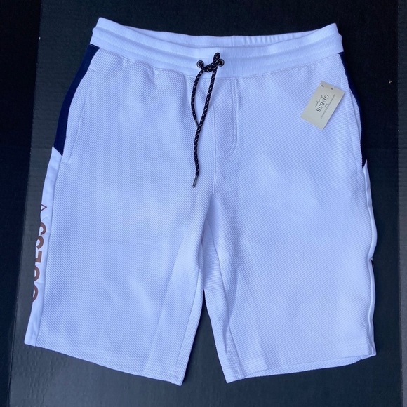 New GUESS Ray Mesh Shorts SZ M - Picture 2 of 8